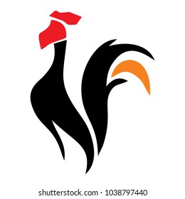 chicken vector logo
