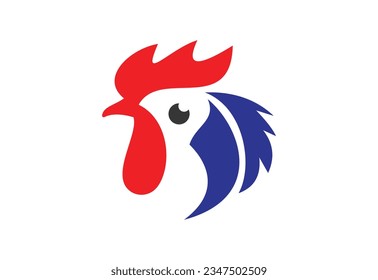 Chicken vector logo design. Farm, hen, fowl icon, Vector design concept