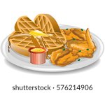Chicken and Waffles