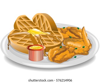 Chicken And Waffles