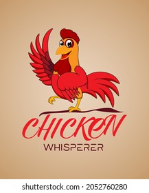 Chicken Whisperer T-shirt Funny Chicken Lover Farm Life t-shirt - vector design illustration, it can use for label, logo, sign, sticker for printing for the family t-shirt.