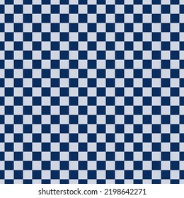 Chickened geometric retro pattern. Seamless pattern with squares. Vector illustration