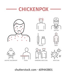 397 Chicken pox symptoms Stock Illustrations, Images & Vectors ...