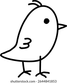 Galinhas isoladas sobre fundo branco vetor ilustração