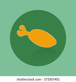 Chicken's leg icon