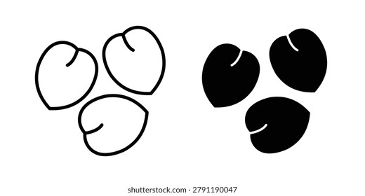 Chickpea icon concepts for website projects