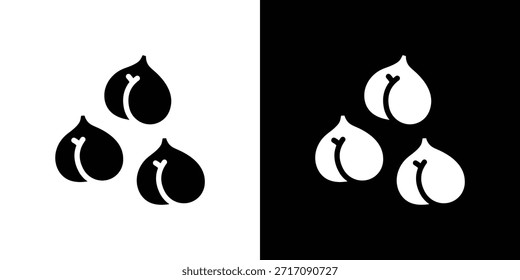 Conjunto de iconos de hummus de garbanzos Diseño de Vector para concepto y Diseño web móvil.