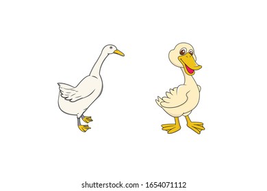 chicks Animal Cartoon Vector Illustration