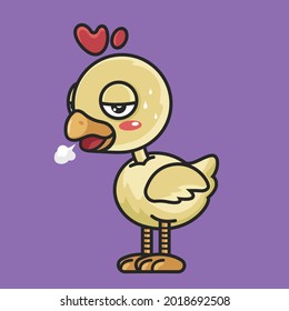 Chicks, who have big and yellow eyes, are happy every day part 2