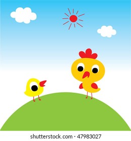 chicky friends holiday