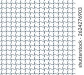 Chidori Manji seamless Japanese traditional pattern with geometric interlocking motif of plover birds and swastika shapes. Classic navy blue textile background for cultural and decorative use, Vector 