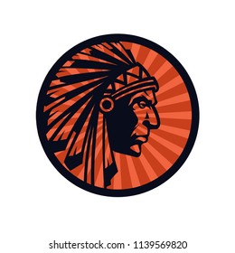 chief of american apache design icon