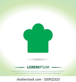 Chief cap icon for web and mobile