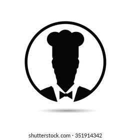 chief cook vector icon illustration