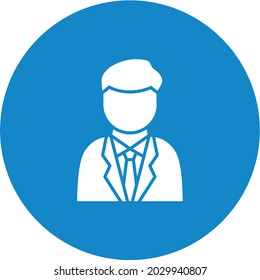 Chief Executive Officer icon vector image. Can also be used for Business Startup. Suitable for mobile apps, web apps and print media.