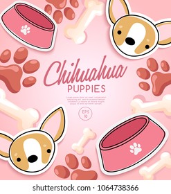 Chihuahua : Dog Breed Collection : Vector Illustration