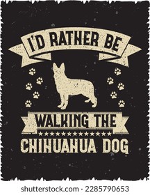 chihuahua dog custom t shirt 