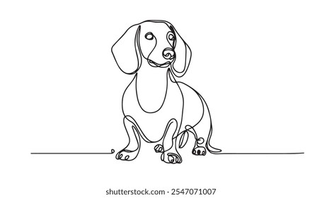 
Chihuahua Dog line art vector illustration, Dogs and puppies in different breed, corgi, golden retriever, poses, sitting, standing, jump