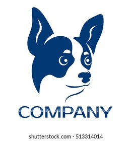 Chihuahua Dog Logo