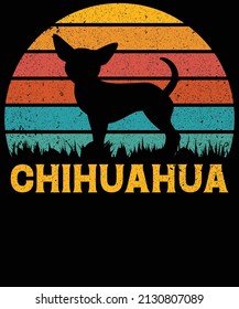 
Chihuahua dog lovers t-shirts design