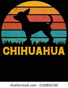 Chihuahua dog lovers t-shirts design 2