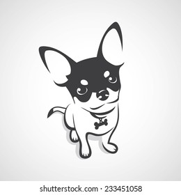 Chihuahua dog - vector illustration