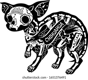 Chihuahua-Siebdruckkunst