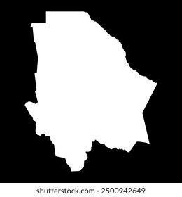 Chihuahua state map, administrative division of the country of Mexico. Vector illustration.