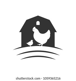 Chiken Farm vector logo.