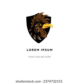 chiken head logo face nature