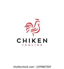 chiken logo design