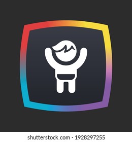Child - App Icon Button