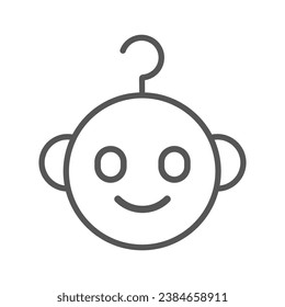 Child in arms. Love family concept vector illustration design icon