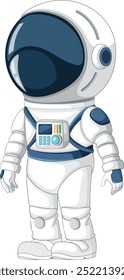 Child in astronaut suit ready for space