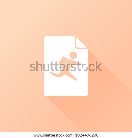 child with bag icon