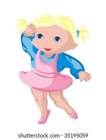 The child - ballerina