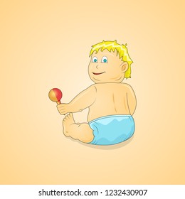 Child With beanbag