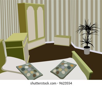 child bedroom vector