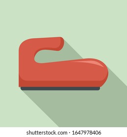 Child car seat icon. Flat illustration of child car seat vector icon for web design