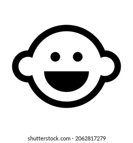 Icono de cuidado infantil ilustración vectorial aislada. Icono de vector de estilo negro de alta calidad