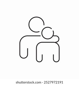 child care icon sign vector