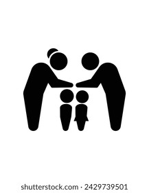 child care icon, vector best flat icon.