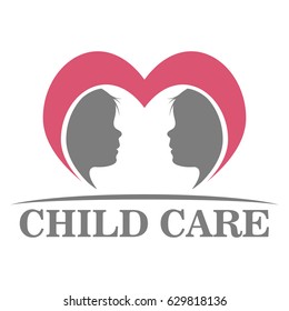 Child care logo design