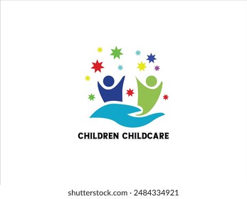 Arte vectorial, iconos y Descarga gráfica de logotipo de cuidado infantil