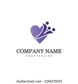 Child Care logo vector logo template