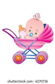 The child in a carriage