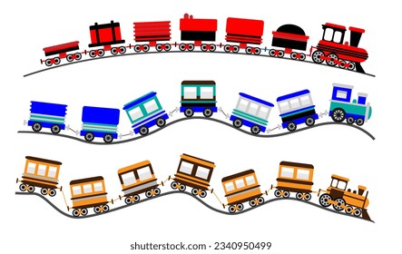 Child carriage vector illustration, flat design. Eps 10