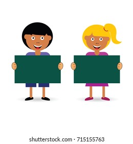 child cartoon illustration in colorful