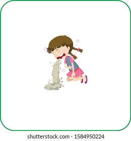 child character vector icon illustration