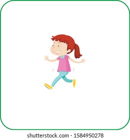 child character vector icon illustration